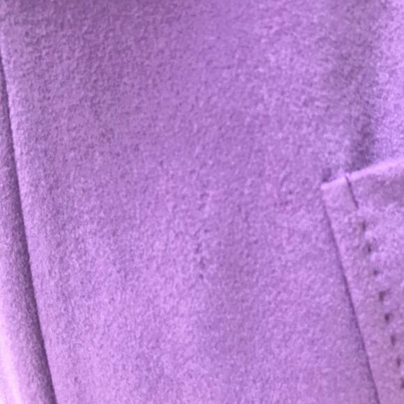 Kate Hill Blazer Jacket Sz 14 Wool Cashmere Purple Careerwear Academia Old Money - Picture 9 of 13